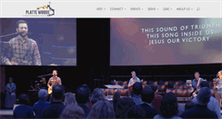 Desktop Screenshot of plattewoodschurch.org